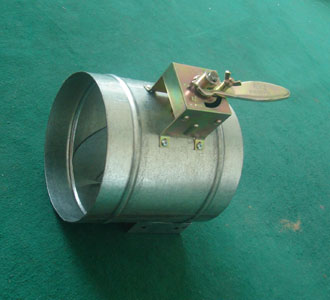 VDR round single leaf butterfly valve